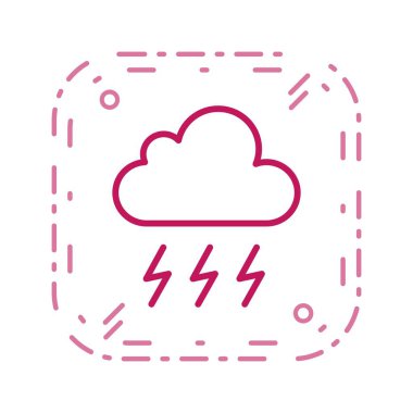 Fırtına vektör simge kişisel ve ticari kullanım için.............