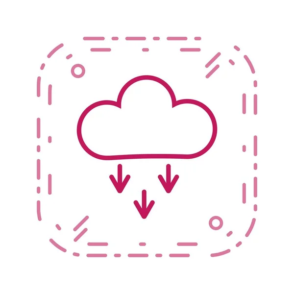 Presipitation 아이콘 상업적 사용에 — 스톡 벡터