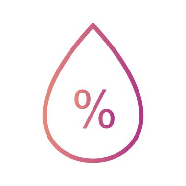 Kişisel ve ticari kullanım için nem vektör simgesi.............