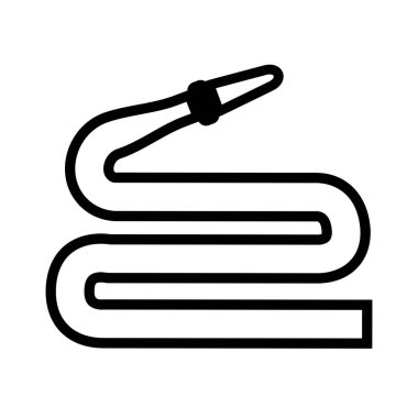 Hortum vektör simge işareti simge vektör çizim kişisel ve ticari kullanım için..