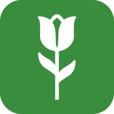 Lale vektör simge işareti simge vektör çizim kişisel ve ticari kullanım için..