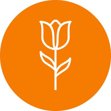 Lale vektör simge işareti simge vektör çizim kişisel ve ticari kullanım için..