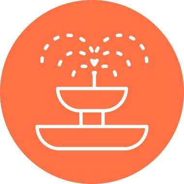 Çeşme vektör simge işareti simge vektör çizim kişisel ve ticari kullanım için..