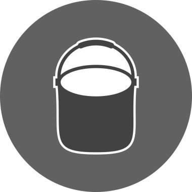 Kova vektör simge işareti simge vektör çizim kişisel ve ticari kullanım için..