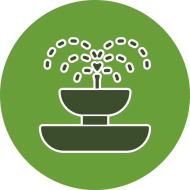 Çeşme vektör simge işareti simge vektör çizim kişisel ve ticari kullanım için..