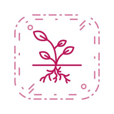 Kök vektör simge işareti simge vektör çizim kişisel ve ticari kullanım için..