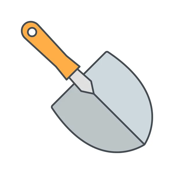 Trowel Vector Icon Sign Icon Vector Illustration Personal Commercial Use — Stock Vector