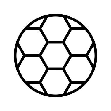Futbol işareti simge vektör çizim kişisel ve ticari kullanım için..