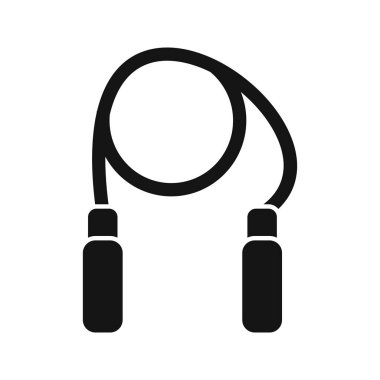 Atlama ipi işareti simge vektör çizim kişisel ve ticari kullanım için..