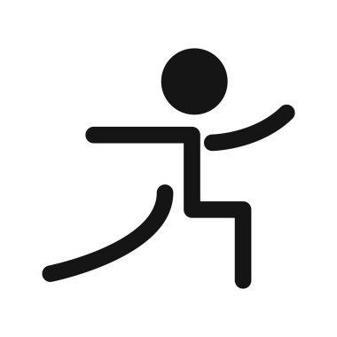 Yoga işareti simge vektör çizim kişisel ve ticari kullanım için..