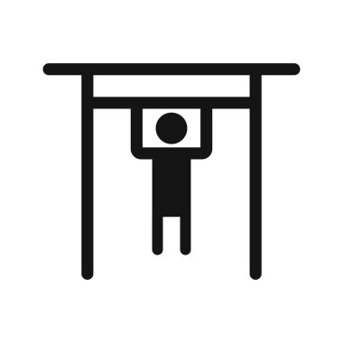 Handbar işareti simge vektör çizim kişisel ve ticari kullanım için..