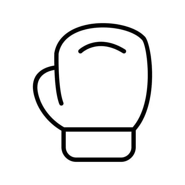 個人的な商業使用のためのボクシング サイン アイコン ベクトル図 — ストックベクタ