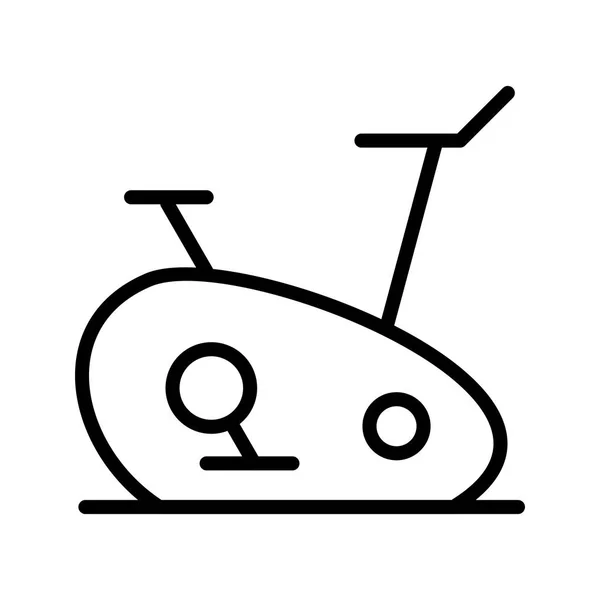 Άσκηση Ποδήλατο Σύμβολο Εικονίδιο Εικονογράφηση Διάνυσμα Για Προσωπική Και Εμπορική — Διανυσματικό Αρχείο