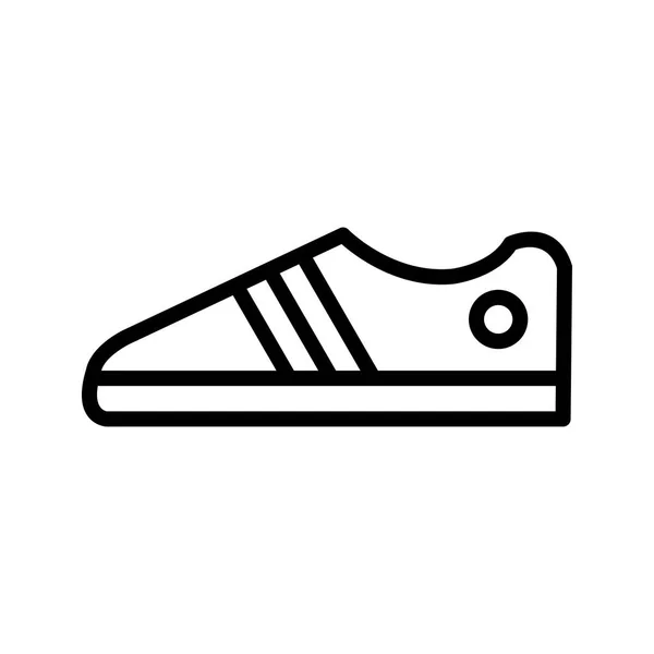 Взуття Значок Іконка Векторні Ілюстрації Особистого Комерційного Використання — стоковий вектор