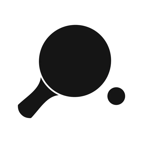 Ilustración Vectorial Del Icono Del Signo Ping Pong Para Uso — Vector de stock