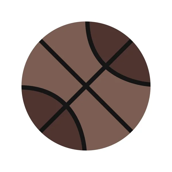 Icono Signo Baloncesto Ilustración Vectorial Para Uso Personal Comercial — Vector de stock