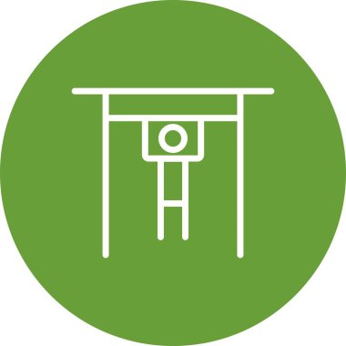 Handbar işareti simge vektör çizim kişisel ve ticari kullanım için..