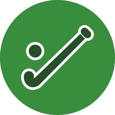 Hokey işareti simge vektör çizim kişisel ve ticari kullanım için..