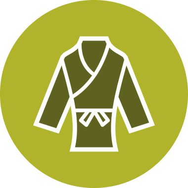 Karate işareti simge vektör çizim kişisel ve ticari kullanım için..