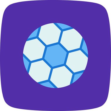 Futbol işareti simge vektör çizim kişisel ve ticari kullanım için..