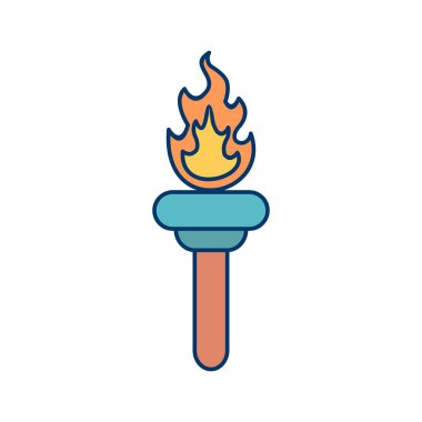 Olimpiyat Oyunları işareti simge vektör çizim kişisel ve ticari kullanım için..