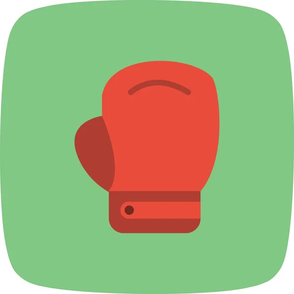 Icono Signo Boxeo Ilustración Vectorial Para Uso Personal Comercial — Archivo Imágenes Vectoriales