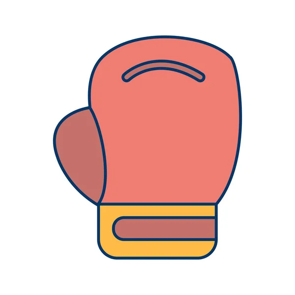 Icono Signo Boxeo Ilustración Vectorial Para Uso Personal Comercial — Archivo Imágenes Vectoriales