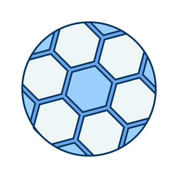 Vektor Illustration Für Fußballzeichen Für Den Persönlichen Und Kommerziellen Gebrauch — Stockvektor