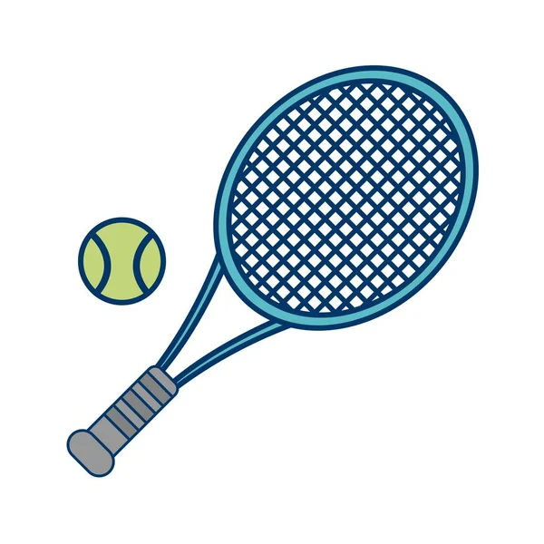 Illustration Des Tenniszeichensymbols Für Den Persönlichen Und Gewerblichen Gebrauch — Stockvektor