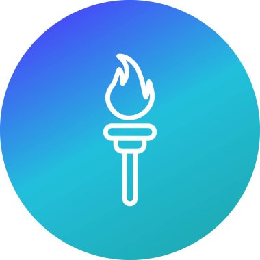 Olimpiyat Oyunları işareti simge vektör çizim kişisel ve ticari kullanım için..