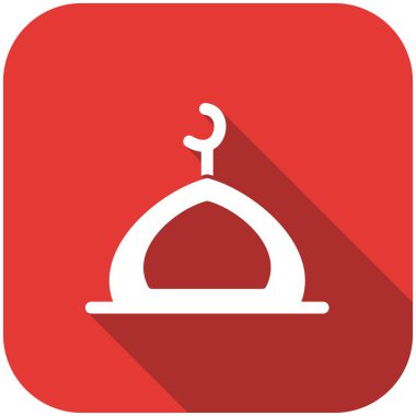 Cami vektör simge işareti simge vektör çizim kişisel ve ticari kullanım için..