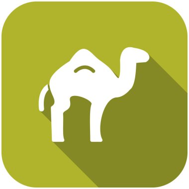 Deve vektör simge işareti simge vektör çizim kişisel ve ticari kullanım için..