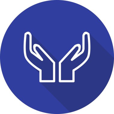 Vektör simge işareti simge vektör çizim kişisel ve ticari kullanım için dua..