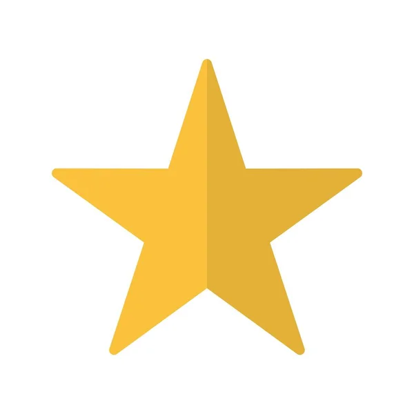 Зоряний Вектор Значок Значок Іконка Векторні Ілюстрації Особистого Комерційного Використання — стоковий вектор