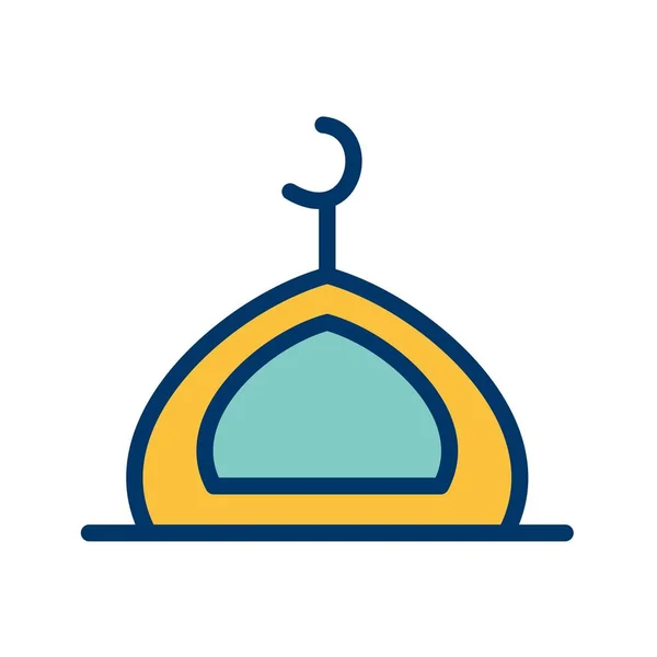 Mosque Vector Icon Sign Icon Vector Illustration For Personal And Commercial Use..