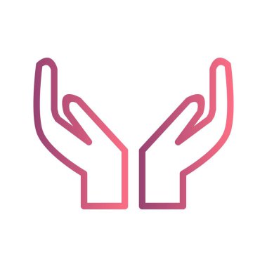 Vektör simge işareti simge vektör çizim kişisel ve ticari kullanım için dua..