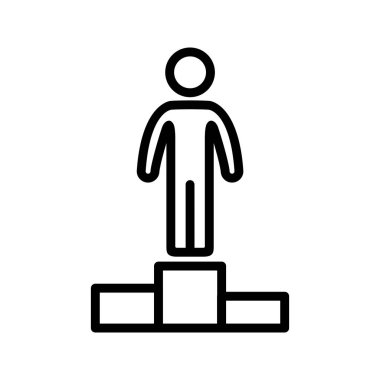 Başarı vektör simge işareti simge vektör çizim kişisel ve ticari kullanım için..