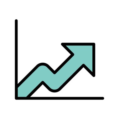 Büyüme vektör simge işareti simge vektör çizim kişisel ve ticari kullanım için..