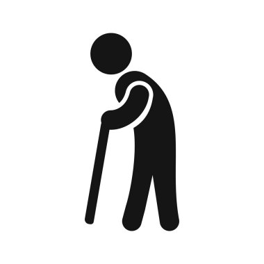 Emeklilik vektör simge işareti simge vektör çizim kişisel ve ticari kullanım için..