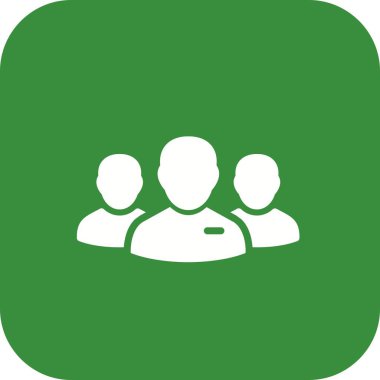 Grup vektör simge işareti simge vektör çizim kişisel ve ticari kullanım için genel başkanı..