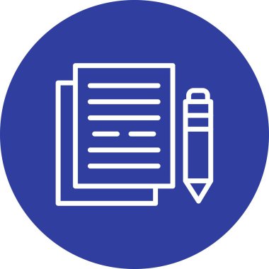 Belgeleri vektör simge işareti simge vektör çizim kişisel ve ticari kullanım için..