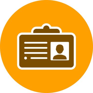 Kartvizit vektör simge işareti simge vektör çizim kişisel ve ticari kullanım için..