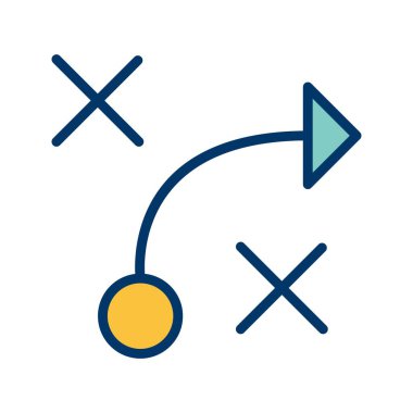 Taktik vektör simge işareti simge vektör çizim kişisel ve ticari kullanım için..