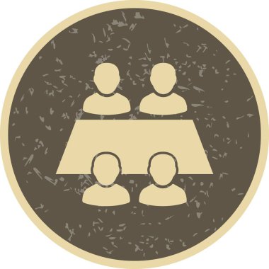 Çalışma ekibi vektör simge işareti simge vektör çizim kişisel ve ticari kullanım için..