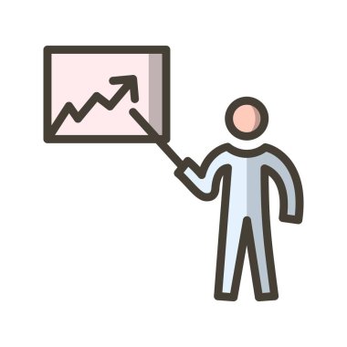 Sunu vektör simge işareti simge vektör çizim kişisel ve ticari kullanım için..