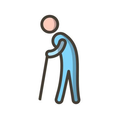 Emeklilik vektör simge işareti simge vektör çizim kişisel ve ticari kullanım için..