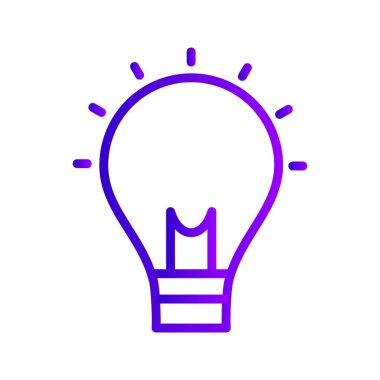 Fikir vektör simge işareti simge vektör çizim kişisel ve ticari kullanım için..