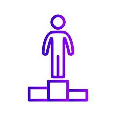 Başarı vektör simge işareti simge vektör çizim kişisel ve ticari kullanım için..