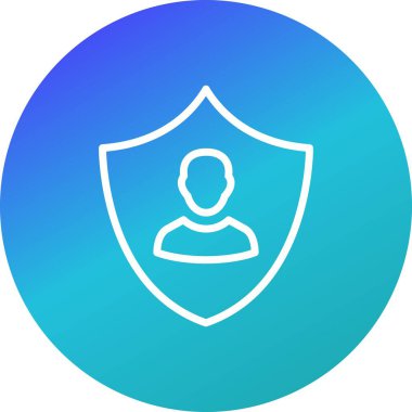 İş koruma vektör simge işareti simge vektör çizim kişisel ve ticari kullanım için..