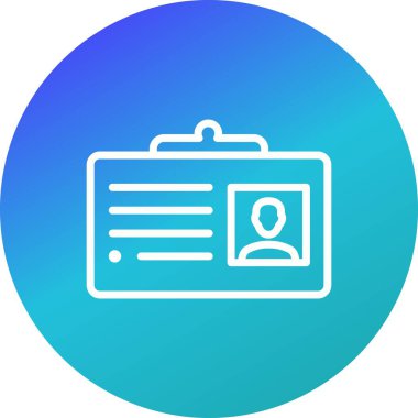 Kartvizit vektör simge işareti simge vektör çizim kişisel ve ticari kullanım için..